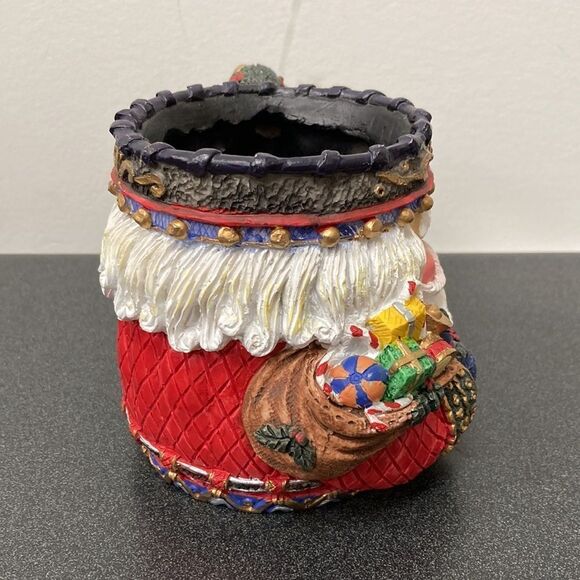 Danson Decor Kris Kringle Santa Colourful 3D Large Christmas Resin Mug - Picture 4 of 7